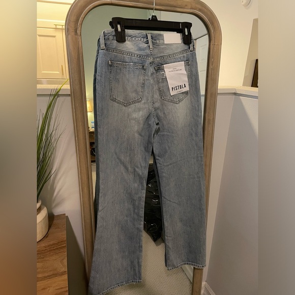 Pistola Stevie High Rise Relaxed Flare Jean - Picture 6 of 7